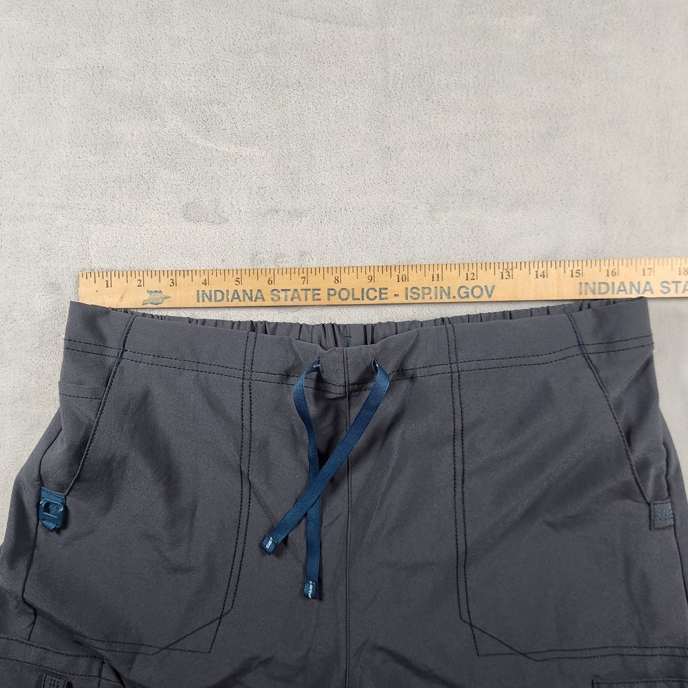 Carhartt Force Cross Flex Scrub Bottoms Large Gray Utility FastDry Nursing - Picture 3 of 5